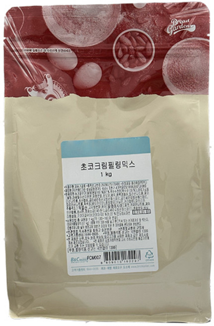 브레드가든 초코크림 필링믹스, 1kg, 1개