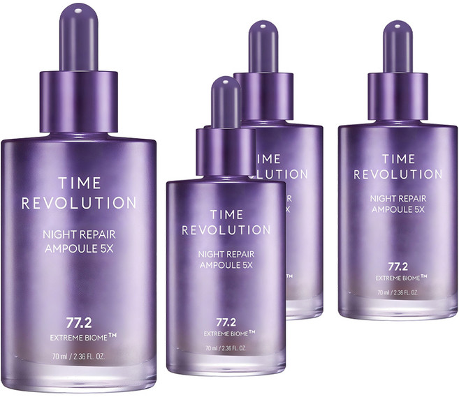 미샤 타임 레볼루션 나이트리페어 앰플 5X, 70ml, 4개