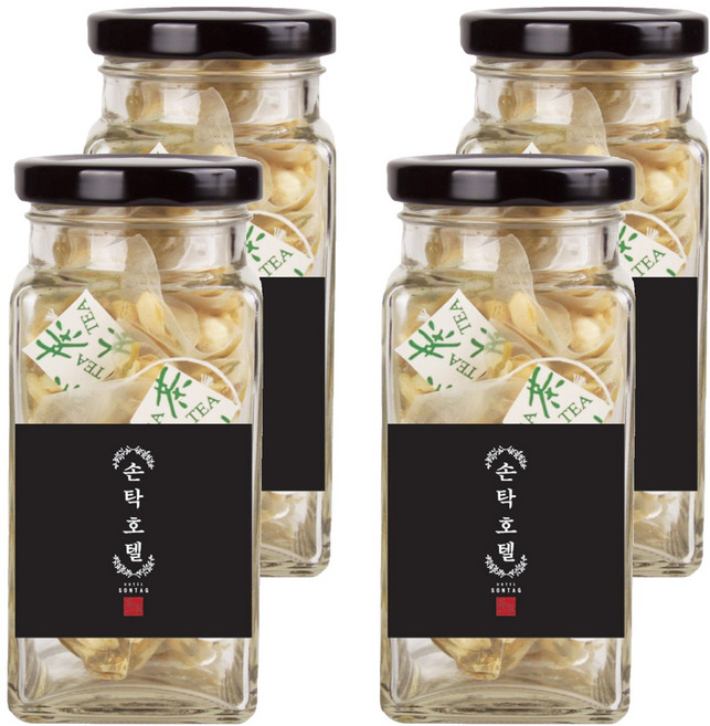 손탁호텔 히비스커스 보틀 티백, 1g, 12개입, 4개