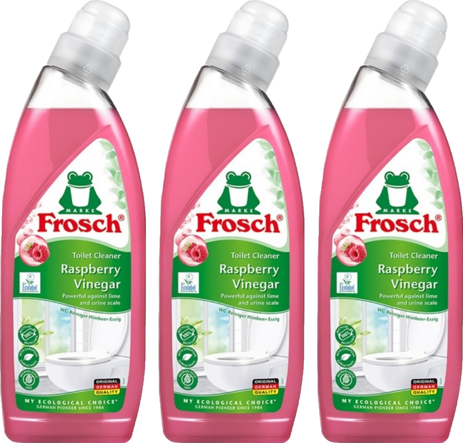 프로쉬 라즈베리 변기 세정제, 750ml, 3개