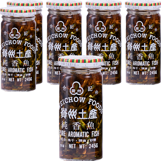 合記貴州 貴州純香魚 大, 245g, 6罐