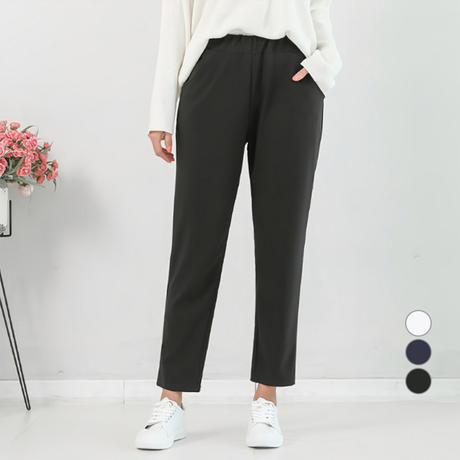 토마토팩토리 여성용 세상편한 밴딩팬츠