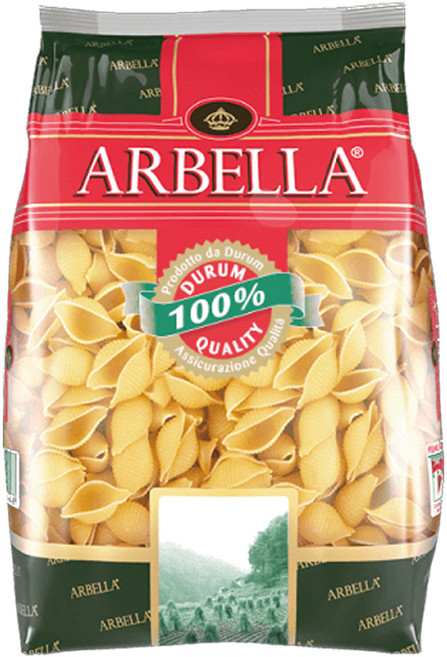 ARBELLA 阿貝拉 貝殼麵, 500g, 1包