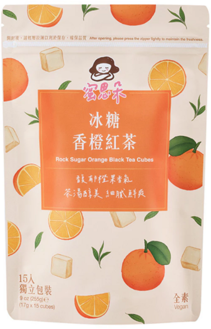 蜜思朵 NEW!冰糖香橙紅茶, 15顆, 17g, 1袋