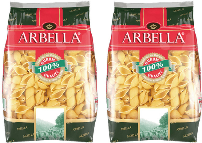 ARBELLA 阿貝拉 貝殼麵, 500g, 2包