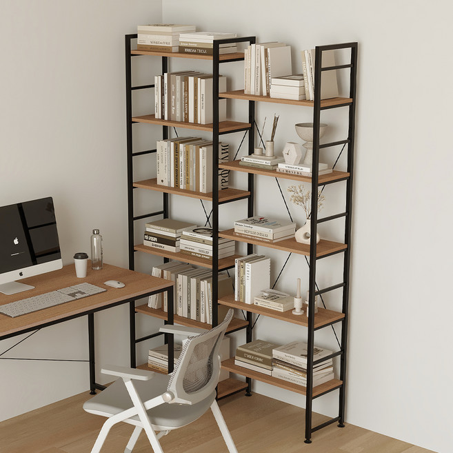 소프시스 위더스 B 확장형 모비선반, 티크블랙, 5단