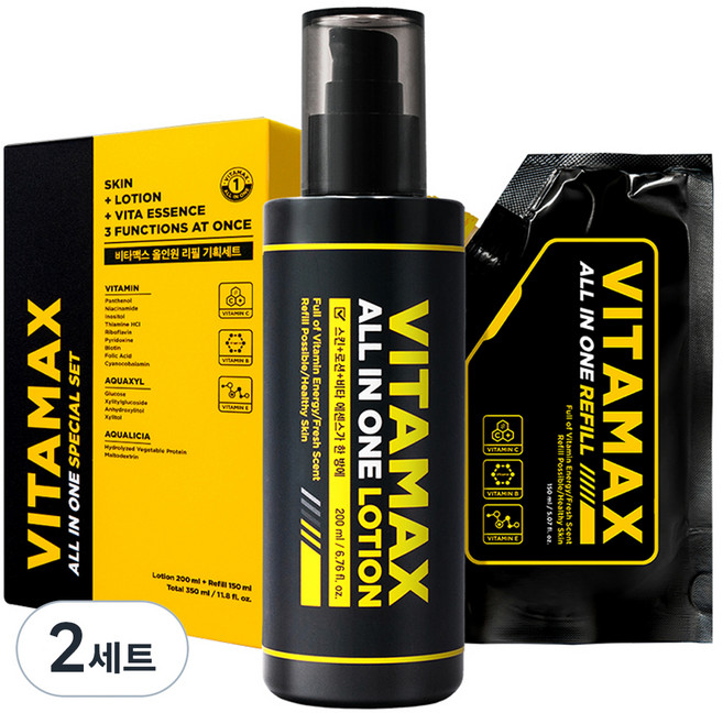 미프 비타맥스 남성용 올인원 리필 기획 2종 세트, 2세트