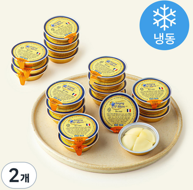이즈니 버터컵 60개입(냉동), 600g, 2개