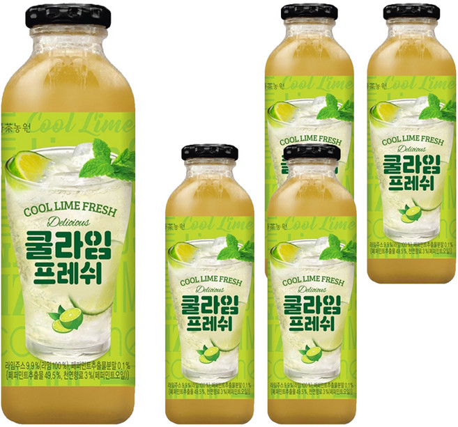 다농원 쿨라임 프레쉬, 600g, 5개