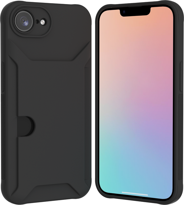 굿밸류 컬러핏 카메라보호 카드 2장 수납 휴대폰 케이스