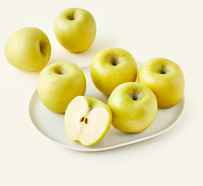 새벽시장 가락시장 시나노골드 사과, 1개, 1.5kg(중과, 5~7과)