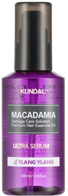 쿤달 마카다미아 울트라 헤어 세럼 일랑일랑향, 100ml, 1개 - 쿠팡
