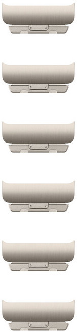 Apple 정품 2024 애플워치 링크 브레이슬릿 키트, 내추럴, 1개, 44/45/46/49mm