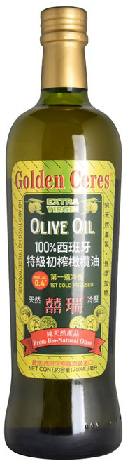 BIOES 囍瑞 1st Cold Pressed Extra Virgin 100% 冷壓特級初榨純橄欖油, 750ml, 1瓶