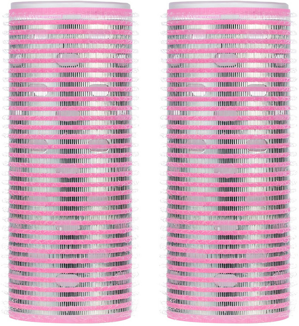 루이본 열전도 앞머리 헤어롤, 핑크, 2개