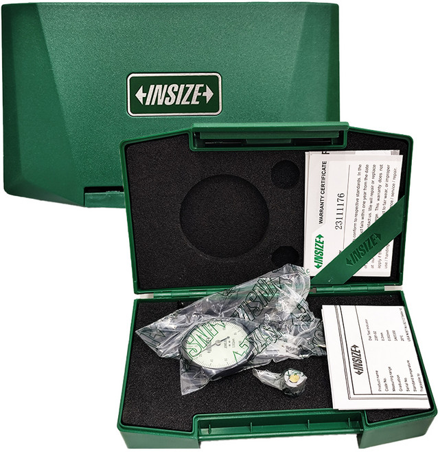 INSIZE 千分槓桿表 2381-02, 1個