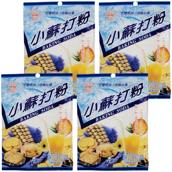 義峰食品 小蘇打粉 150g 烘焙用, 4包