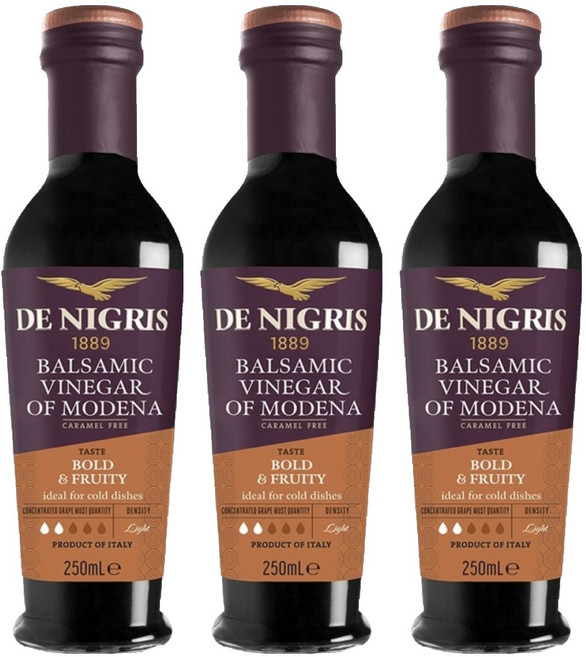 DE NIGRIS 德尼格斯 巴薩米克醋 35%, 250ml, 3瓶