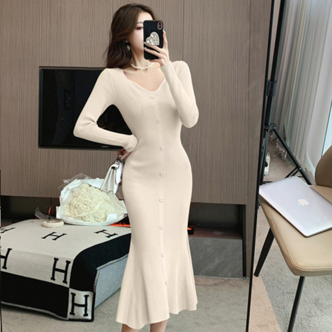 포플러앤씨 여성용 베니치 니트 원피스 P25SPOPS121206