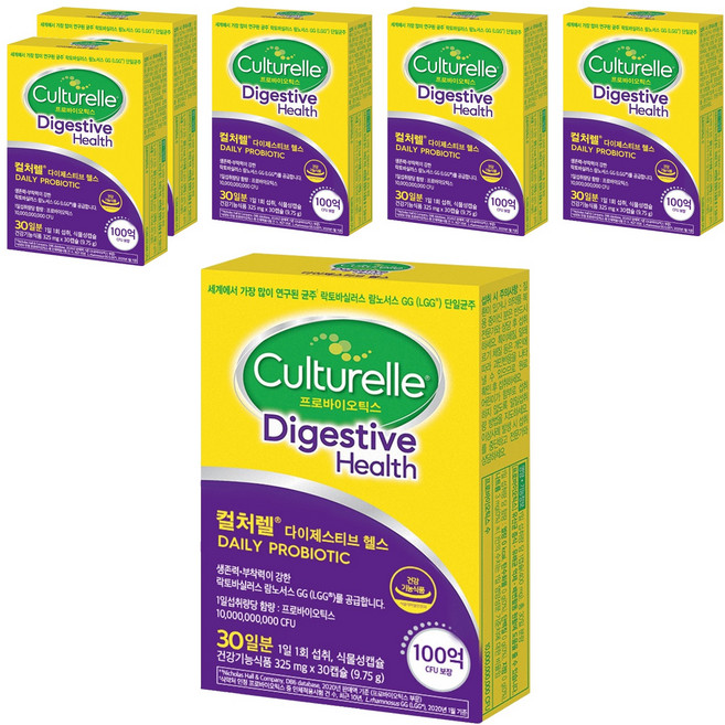 Culturelle 康萃樂 日常益生菌膠囊, 30顆, 6盒