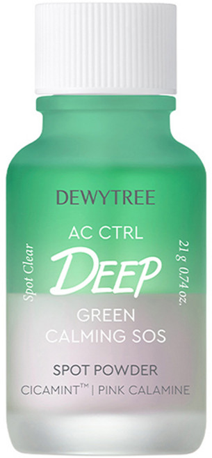 듀이트리 AC컨트롤 딥 그린 카밍 SOS 스팟 파우더, 21g, 1개
