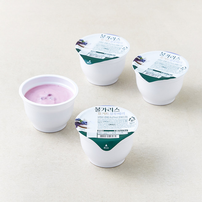 불가리스 요거트 블루베리 4개입, 85g, 1개