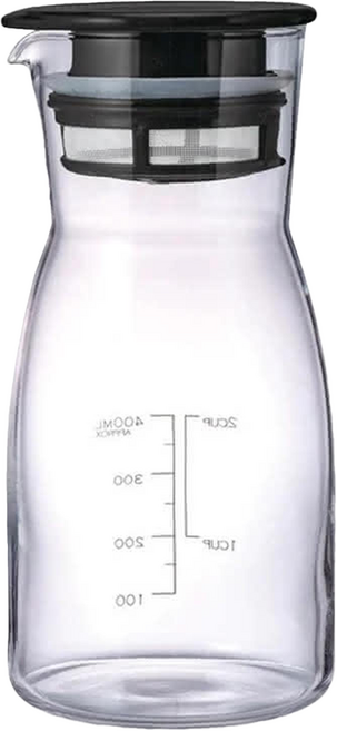 HARIO 好璃奧 維納格醋飲壺, 透明色, 700ml, 1個