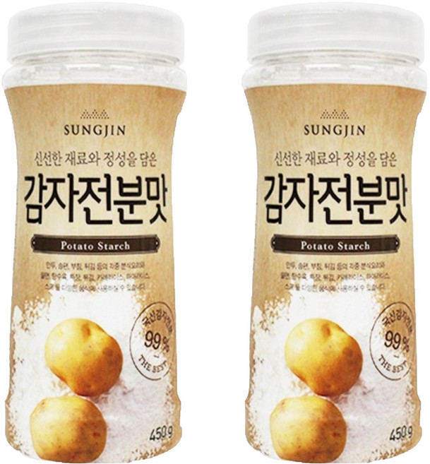 성진 국내산 감자전분맛, 450g, 2개