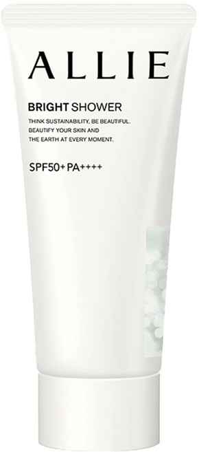 Kanebo 佳麗寶 ALLIE 台灣公司貨 持采亮化UV防曬水凝乳 SPF50+ PA++++ 光肌茉桃香, 60g, 1個