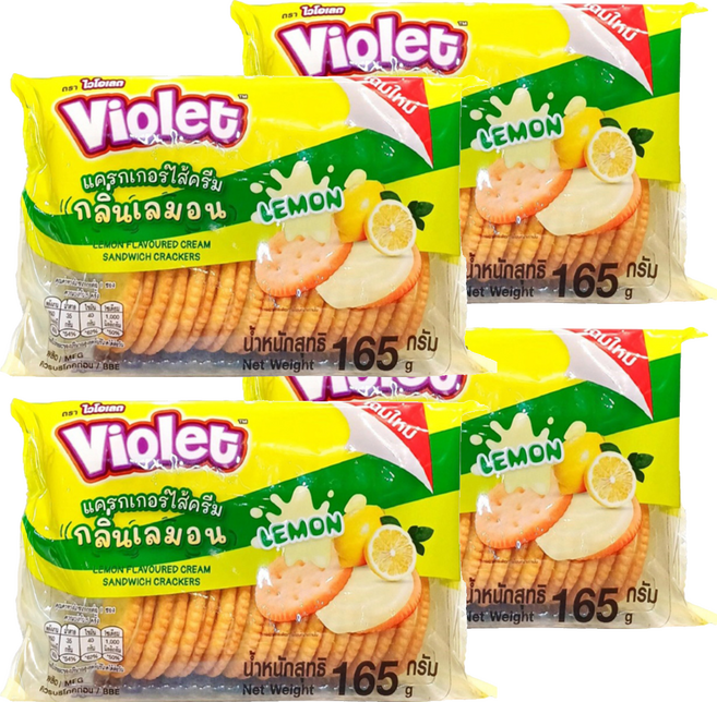 Violet 雙盟 檸檬三明治, 165g, 4包