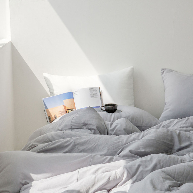 그래이불 국내산 몽글몽글 부드러운 워싱 마이크로 모달 호텔 차렵이불세트