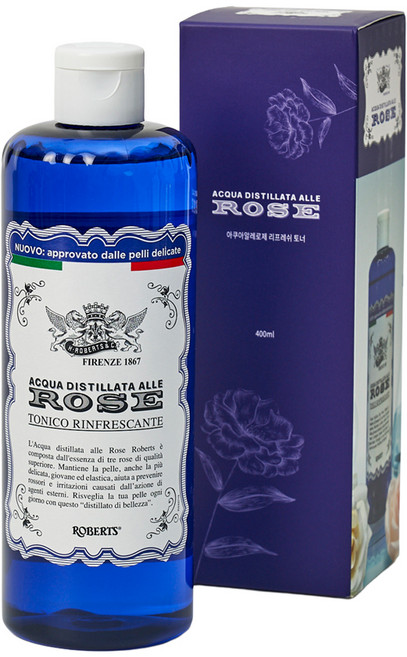 아쿠아알레로제 로버츠 장미수 스킨, 400ml, 1개