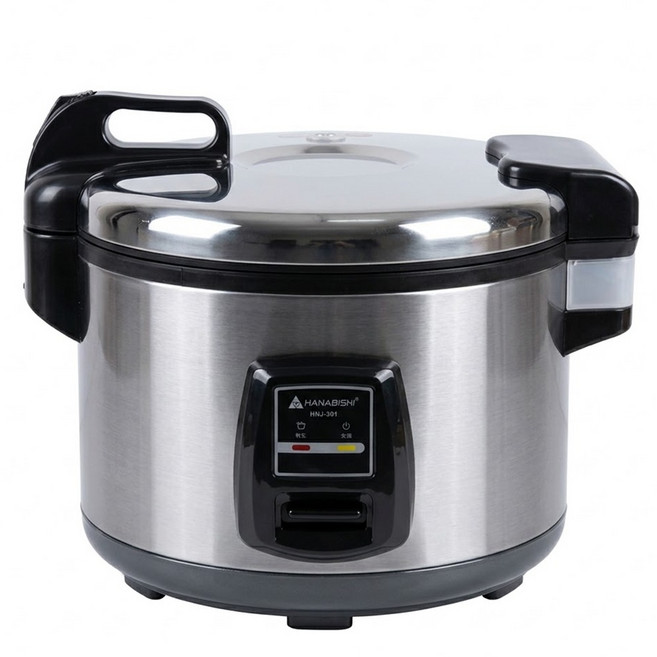 HANABISHI 花菱 商用機械式全不鏽鋼電子煮飯鍋 30人用 1250W 8.2kg HNJ-301