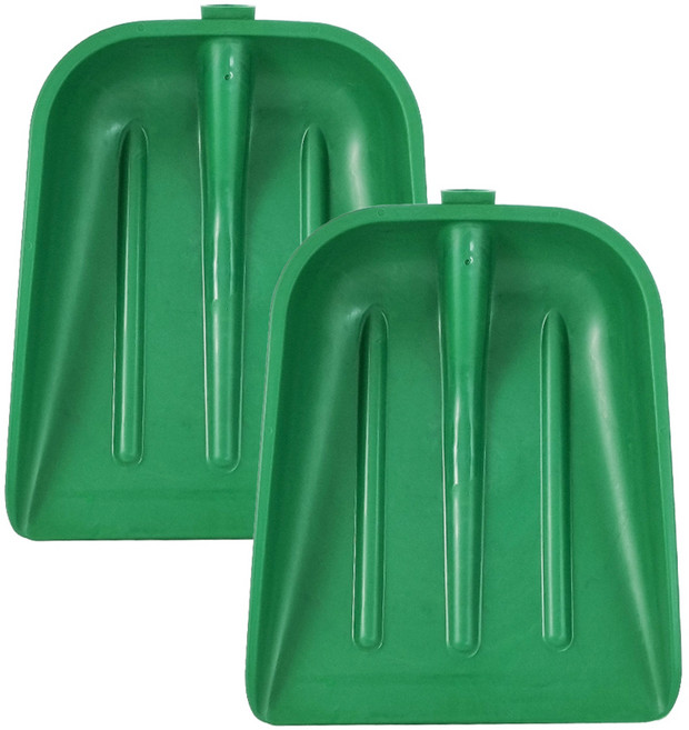 데일드 눈삽 머리 날, 2개