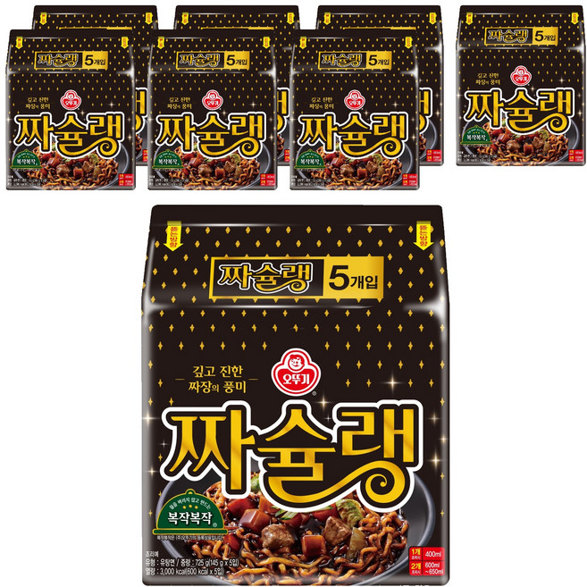 오뚜기 짜슐랭 145g, 40개
