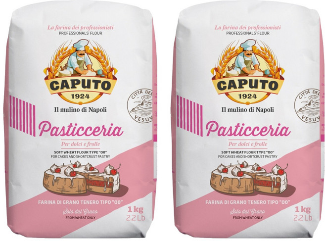 카푸토1924 파스티체리아 Tipo 00 밀가루, 1kg, 2개