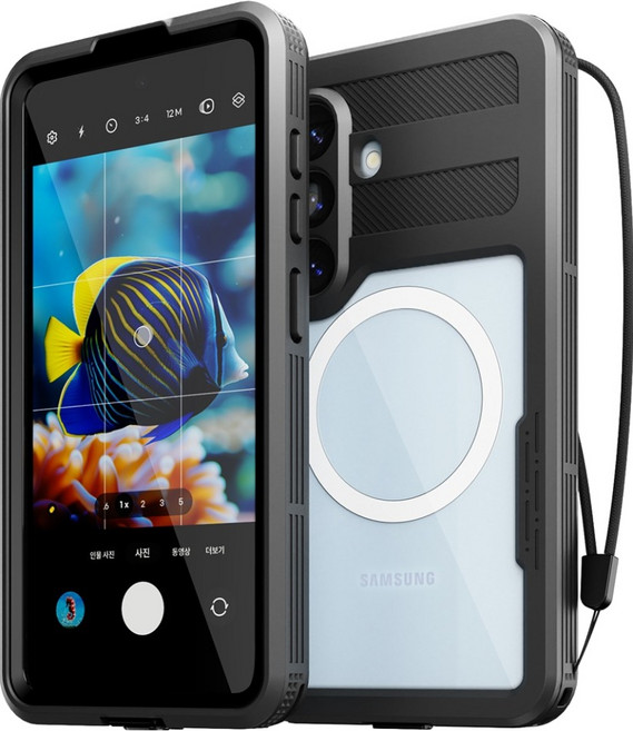신지모루 맥세이프 풀커버 360도 워터락 케이스 핸드폰 방수팩, 갤럭시 S26, 1개