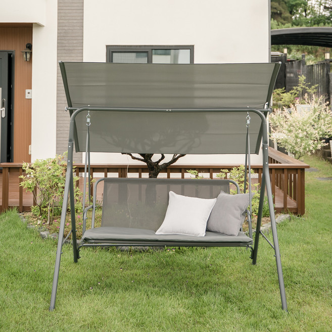 아웃네스트 야외 철제 그네 스윙체어