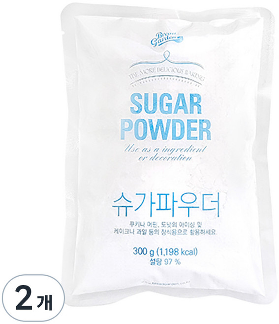 브레드가든 슈가파우더, 300g, 2개