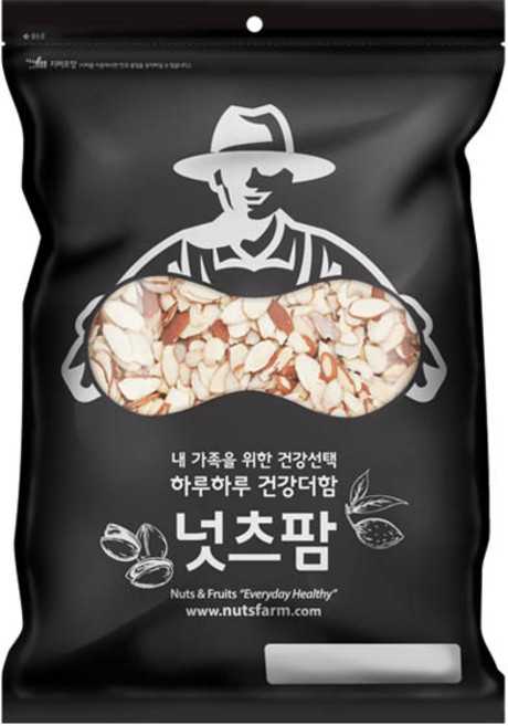 넛츠팜 아몬드 슬라이스, 100g, 1개
