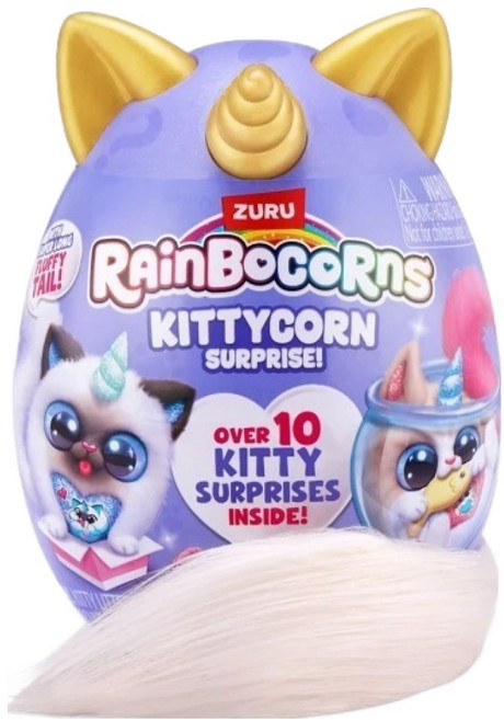 ZURU RAINBOCORNS 彩虹角角兒 貓咪寶貝蛋S3 款式隨機, 1個