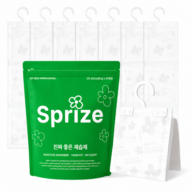 서프라이즈 진짜 좋은 제습제 걸이형 8p, 720g, 1개