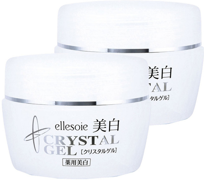 ellesoie 愛莉絲爾 多效水晶透白凝露, 60g, 2罐
