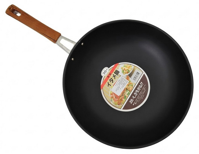 CP 黒鉄炒鍋 日本製, 30cm, 1個