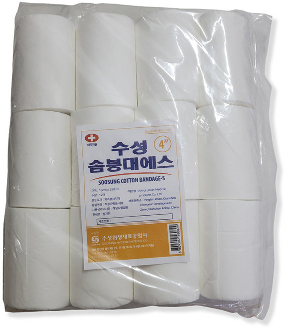 수성 솜붕대에스, 12개입, 1개