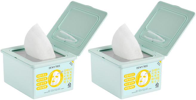 듀이트리 픽 앤 퀵 비타민 라이트업 마스크, 30개입, 2개