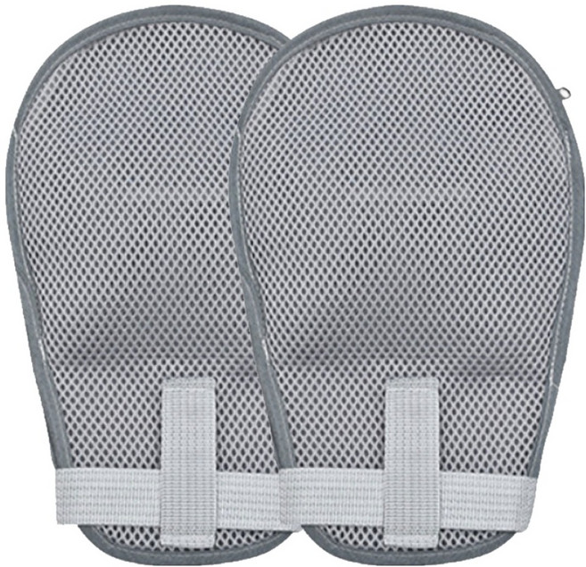 베네블 메쉬 지퍼형 긁음방지 손 억제 환자 장갑 2p, 1개