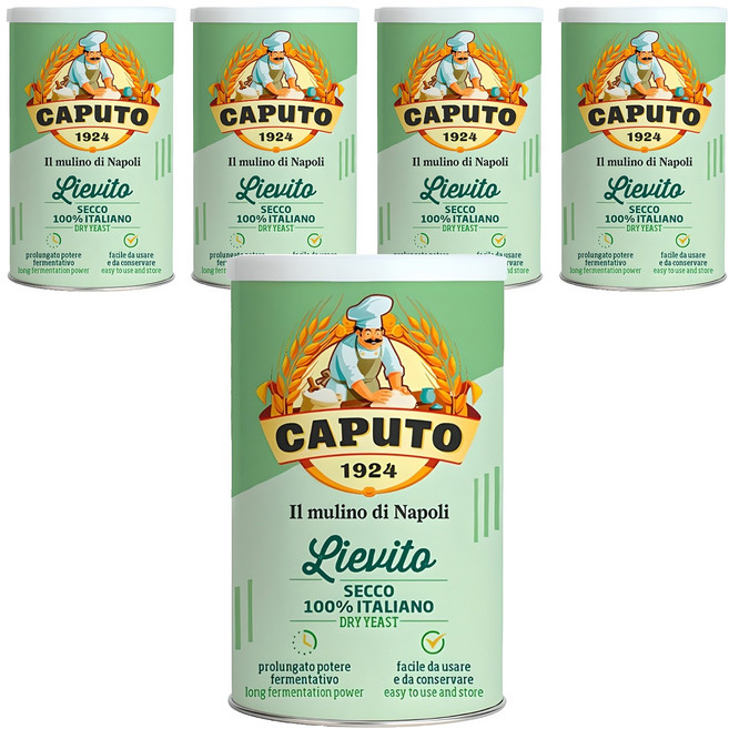 CAPuTO 乾酵母, 5個, 100g