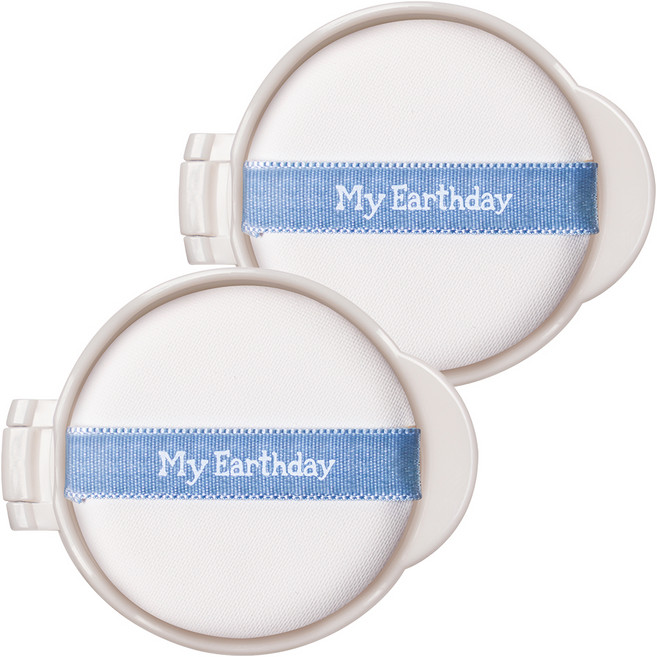 마이얼스데이 퓨어 카밍 선쿠션 리필 SPF44 PA+++, 15g, 2개