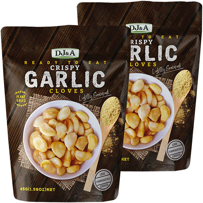 디제이앤에이 크리스피 갈릭 클로브스 스낵, 2개, 45g